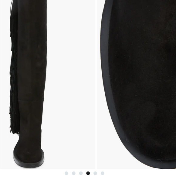 Stuart Weitzman fringe knee high boot! 8.5 - Picture 3 of 3